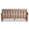 Baxton Studio Charlotte Taupe Upholstered Walnut Finished Wood 3-Seater Sofa 162-9799 - alternate 2